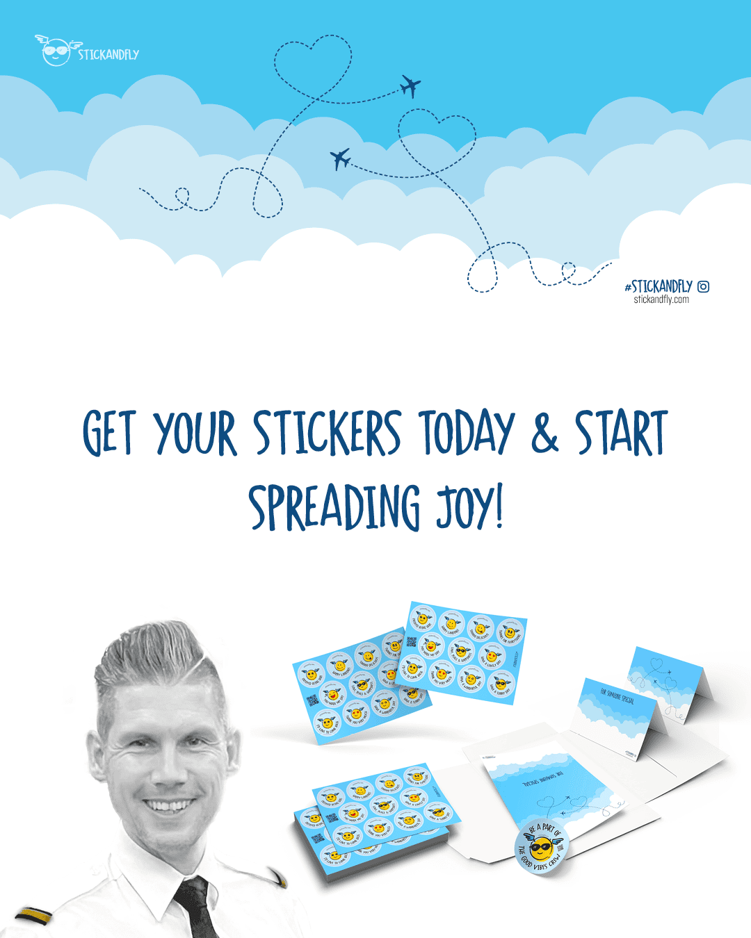 Stick & Fly | Get your stickers